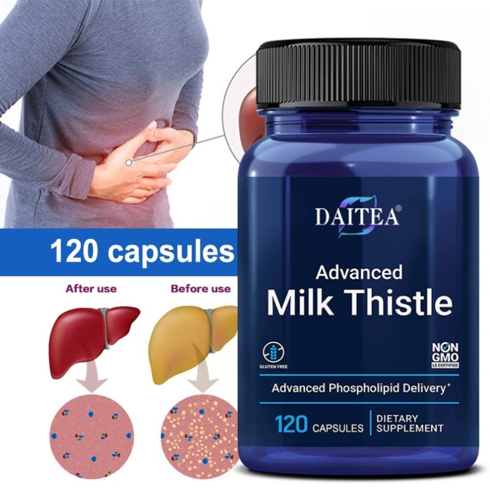 Cardo mariano avanzado, silima - Milk Thistle Silymarin reseña y precio